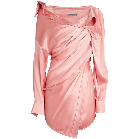 Alexander Wang Draped Corset Dress $995 0 - Picture 5 of 12